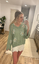 Load image into Gallery viewer, Hooded Daisy Top
