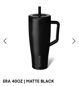 Matte Black 40oz Era Brumate