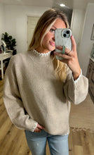 Load image into Gallery viewer, Cream Jesse Sweater
