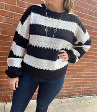 Load image into Gallery viewer, Loving You Stripe Sweater
