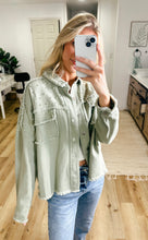Load image into Gallery viewer, Studded Olive Jacket
