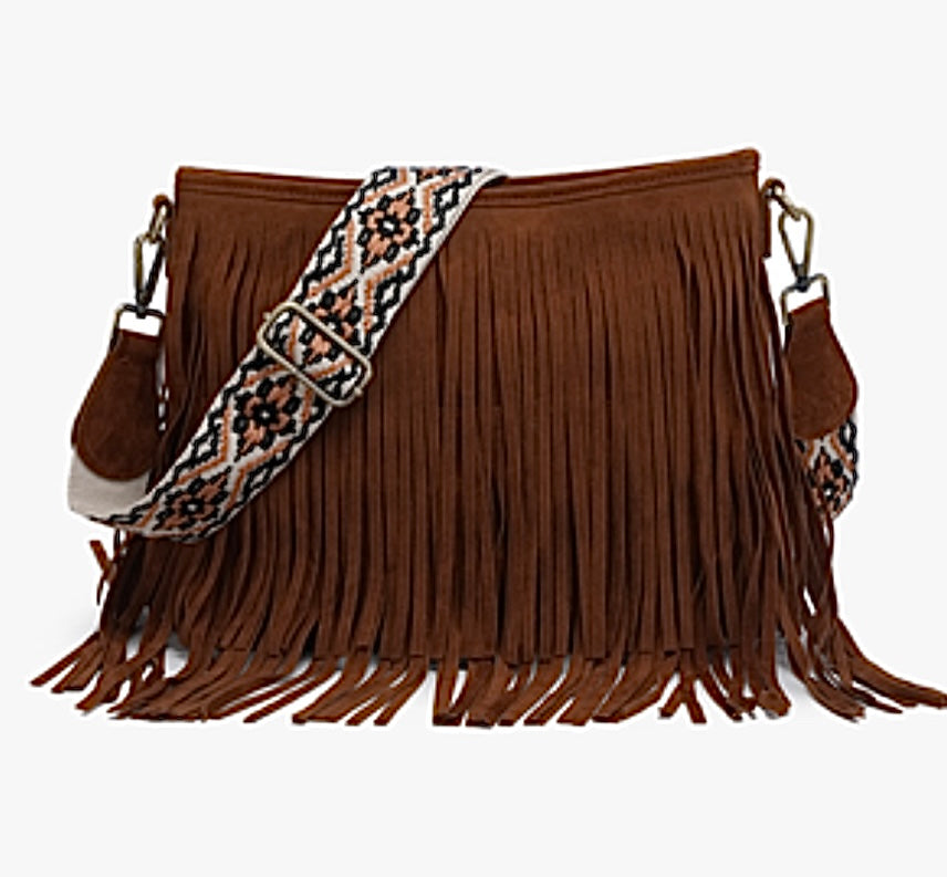 Sadie Fringe Jen & Co Purse