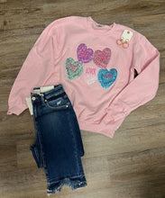 Load image into Gallery viewer, Be Mine Sequin Crewneck
