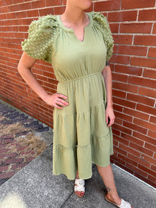 Sage Madelyn Dress