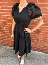Load image into Gallery viewer, Black Madelyn Dress
