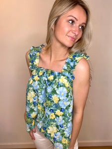 Spring Floral Tank