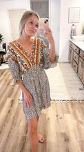 Load image into Gallery viewer, Mixed Print Dress 037
