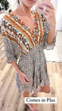 Load image into Gallery viewer, Mixed Print Dress 037
