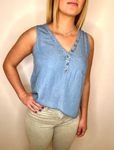 All yours Denim Tank