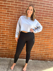 Tummy Tuck Black Leggings 108
