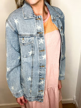 Load image into Gallery viewer, Be a Star Denim Jacket
