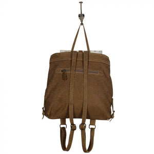Leather Hairon Backpack Bag 107